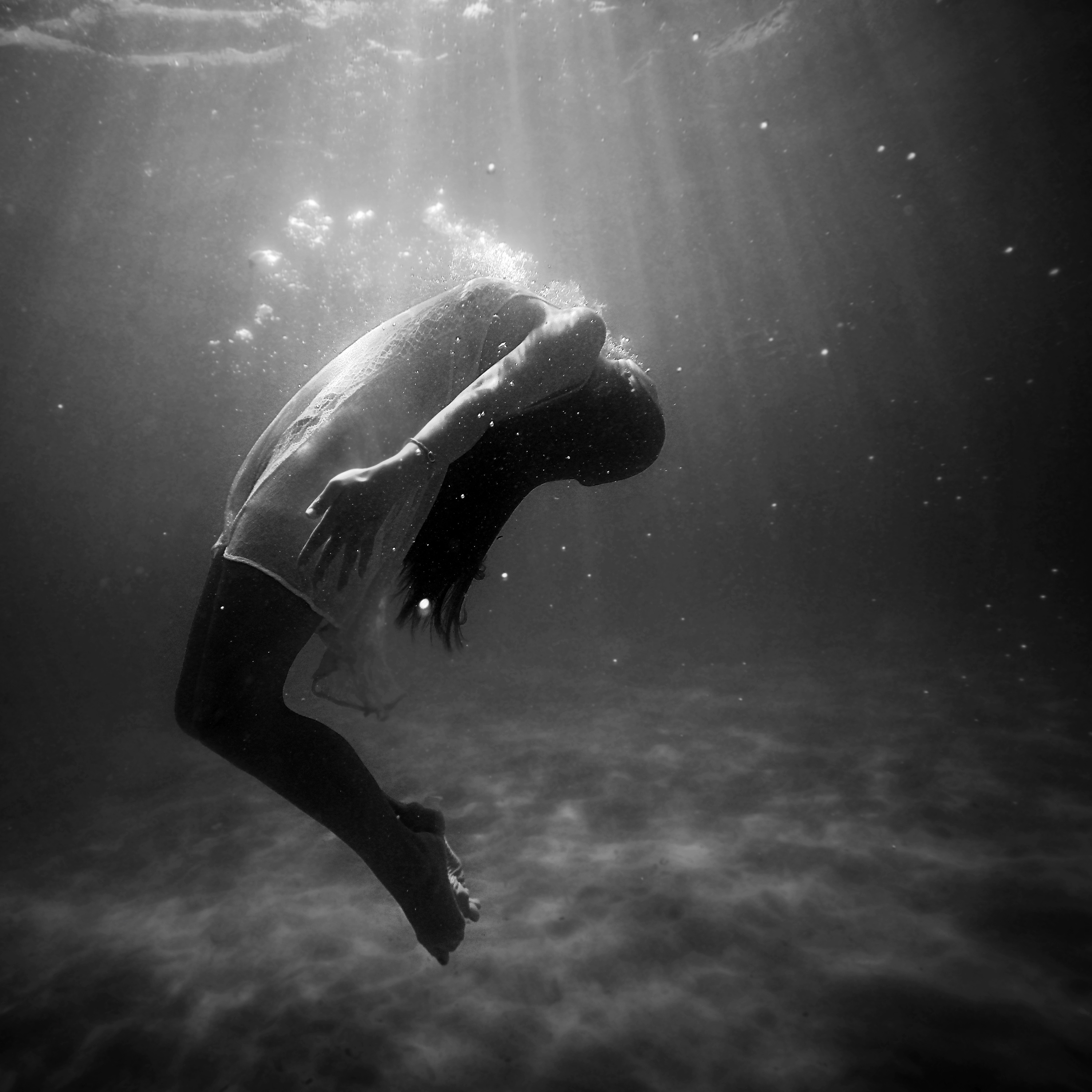 Woman Underwater